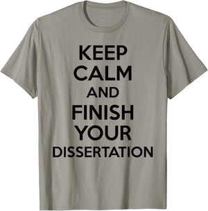 Phd Student Shirt Doctoral Candidate Gifts Dissertation T-Shirt - T-Shirt | Sand