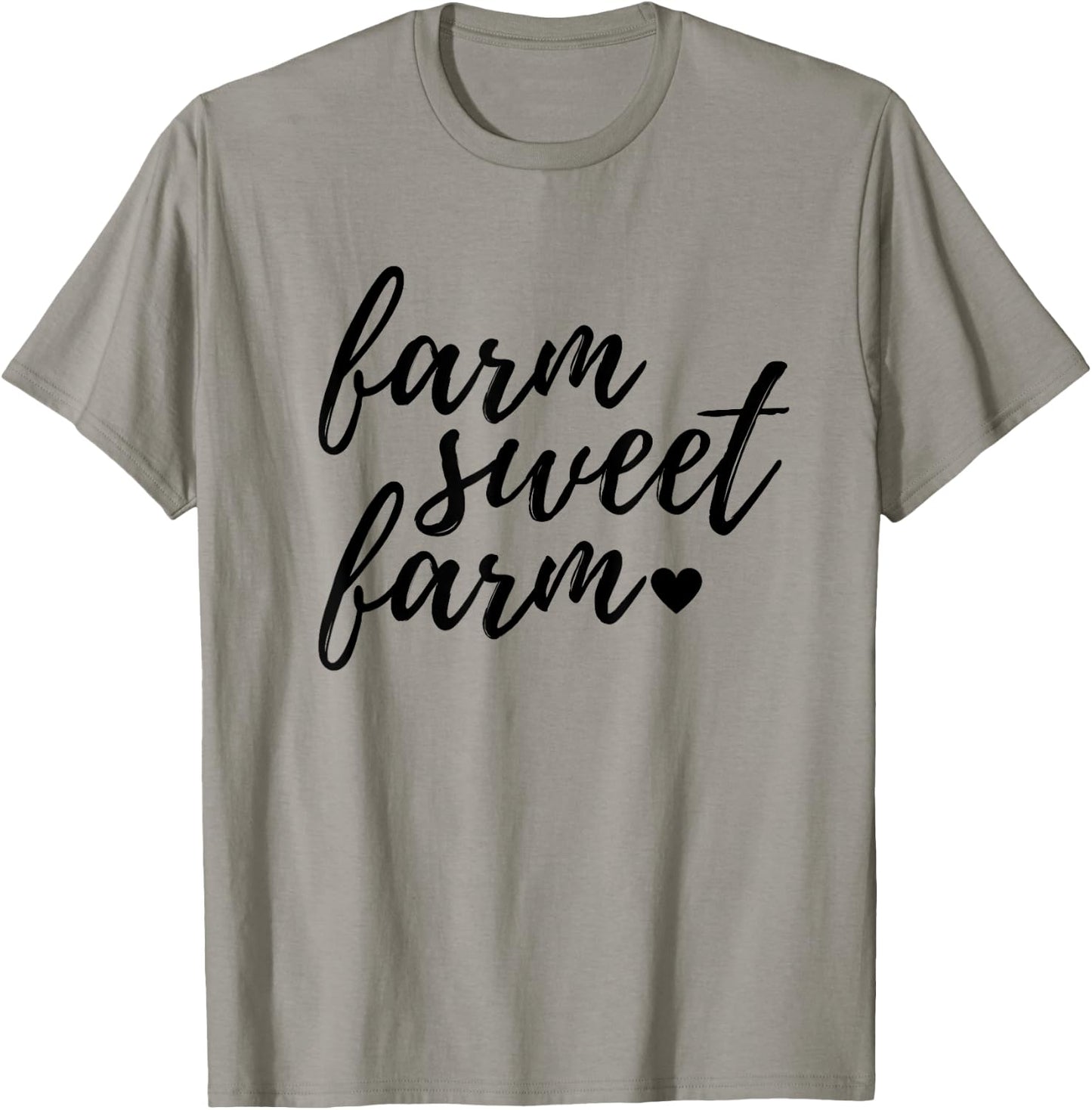 Women's Farm Sweet Farm Farmer Girl Shirt T-Shirt - T-Shirt | Sand