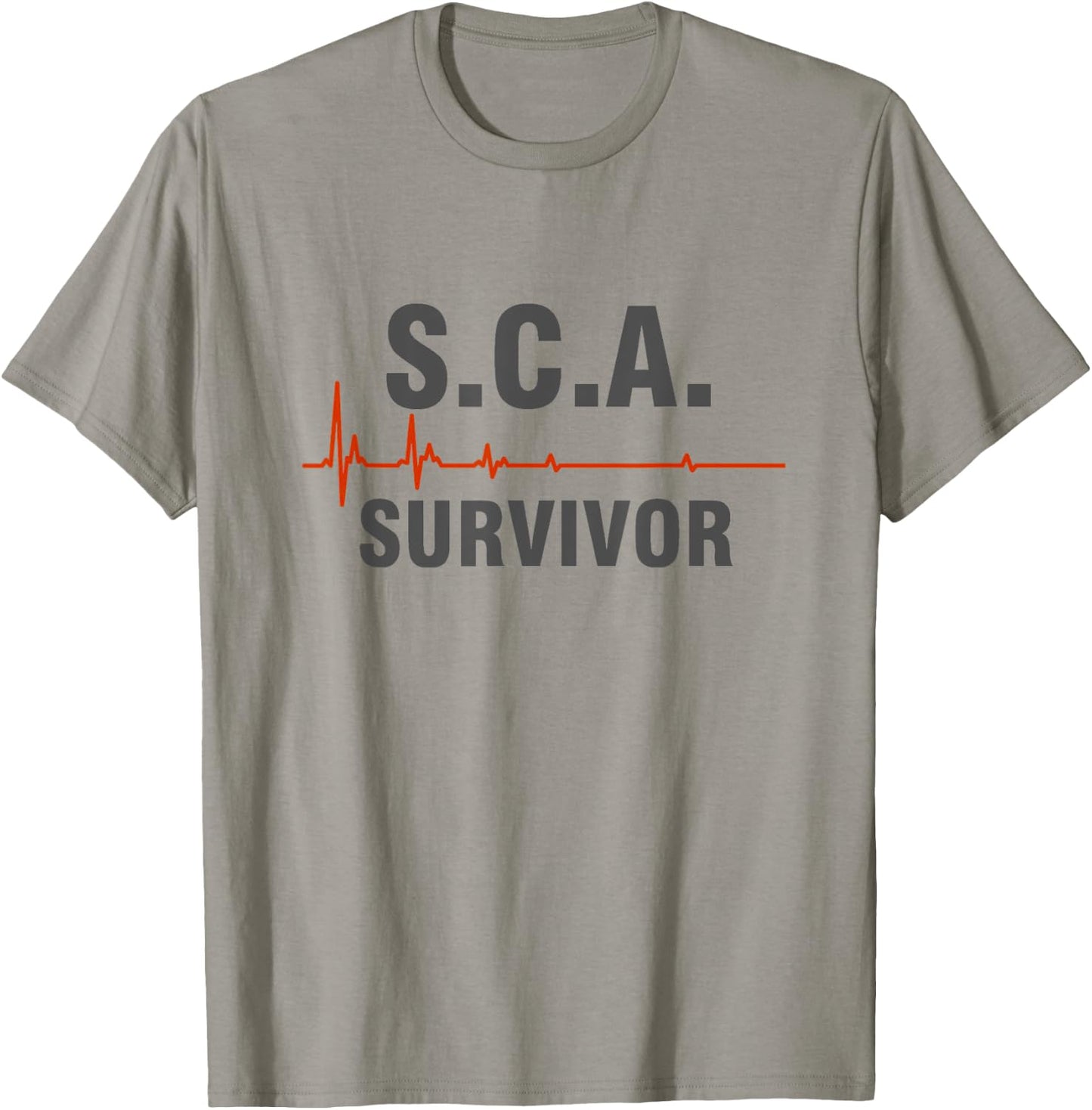 Sudden Cardiac Arrest Survivor T-Shirt - T-Shirt | Sand