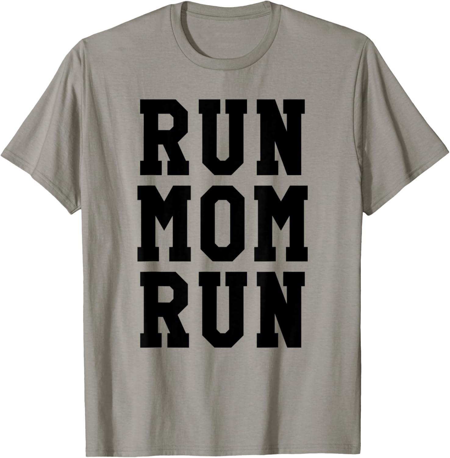 Funny Run Mom Marathon 5k Family Race Day Gift T-Shirt - T-Shirt | Sand