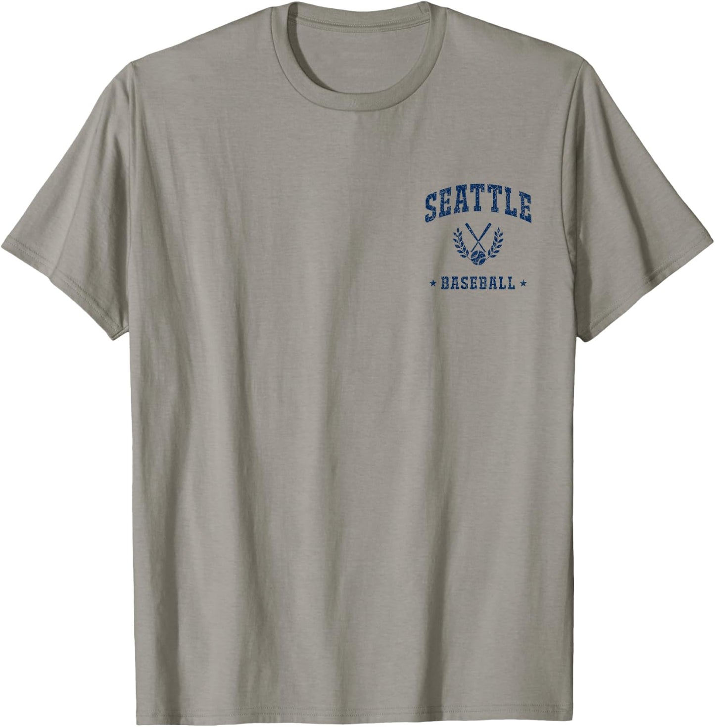 Seattle Baseball Vintage Gameday Retro Baseball Lover T-Shirt - T-Shirt | Sand