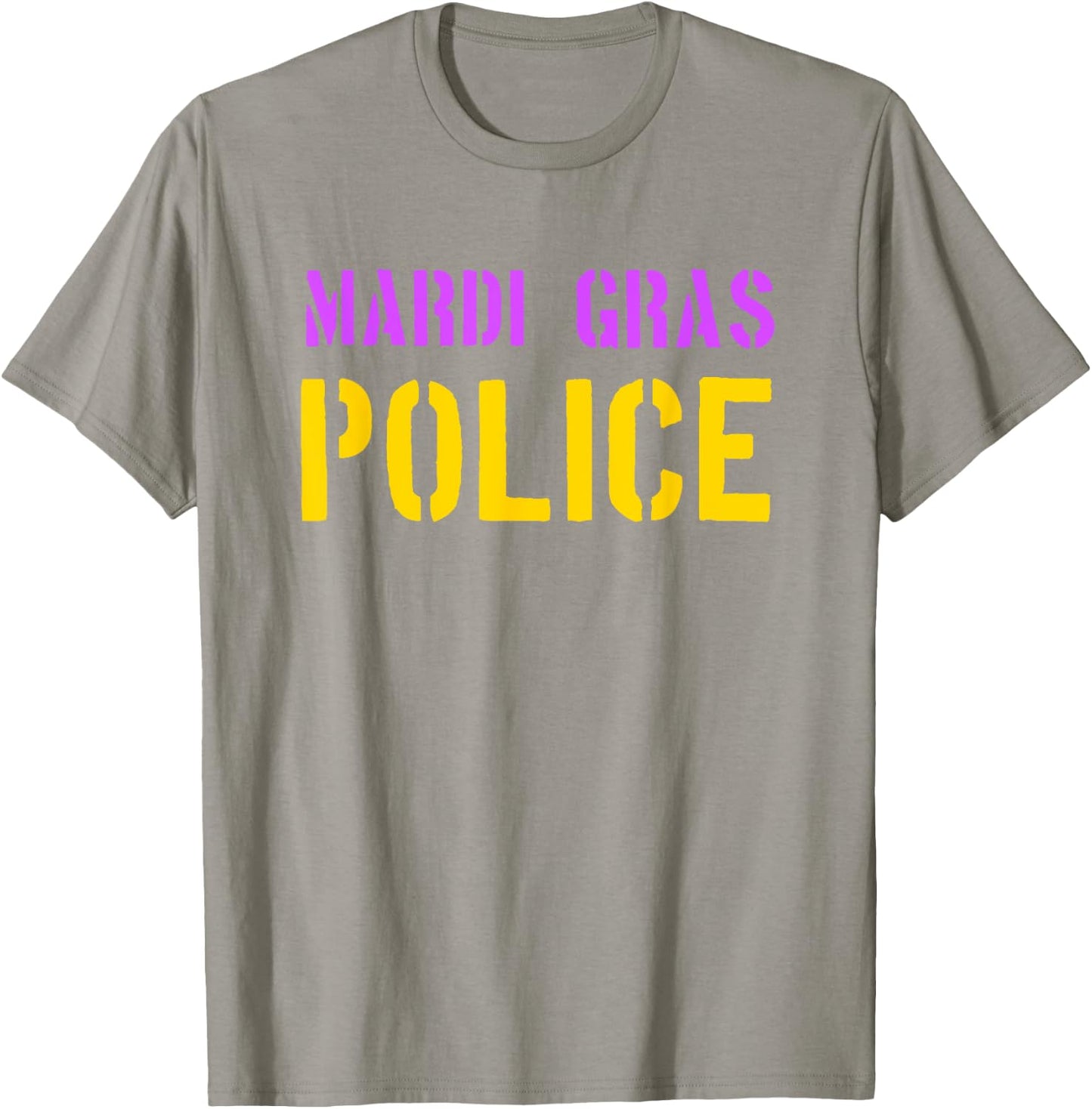 Mardi Gras Police Shirt - Funny Mardi Gras Joke T-Shirt - T-Shirt | Sand