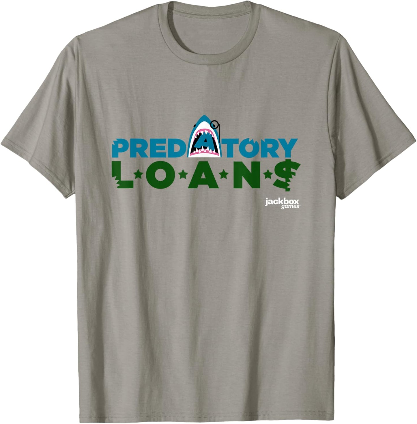 Bidiots Predatory Loans T-Shirt - T-Shirt | Sand