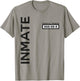 Inmate Halloween Prisoner Jail Costume Adults & Kids T-Shirt - T-Shirt | Sand