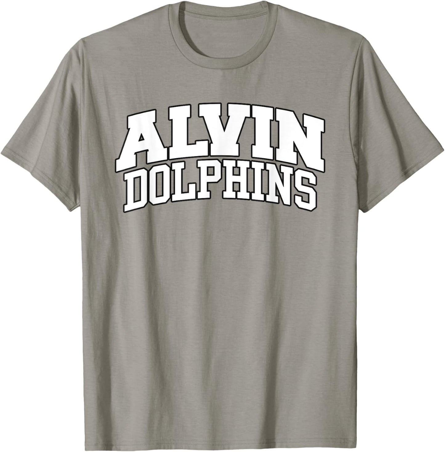 Alvin Community College Dolphins Apparel Sports Fan T-Shirt - T-Shirt | Sand