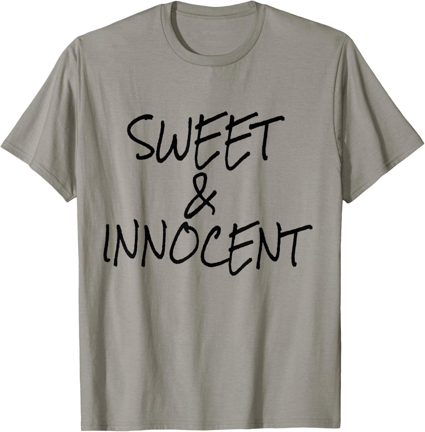 SWEET AND INNOCENT Gift Teenage Girl T-Shirt - T-Shirt | Sand