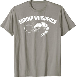 Shrimp Whisperer Shirt | Cool Glam Shrimping Gift T-Shirt - T-Shirt | Sand