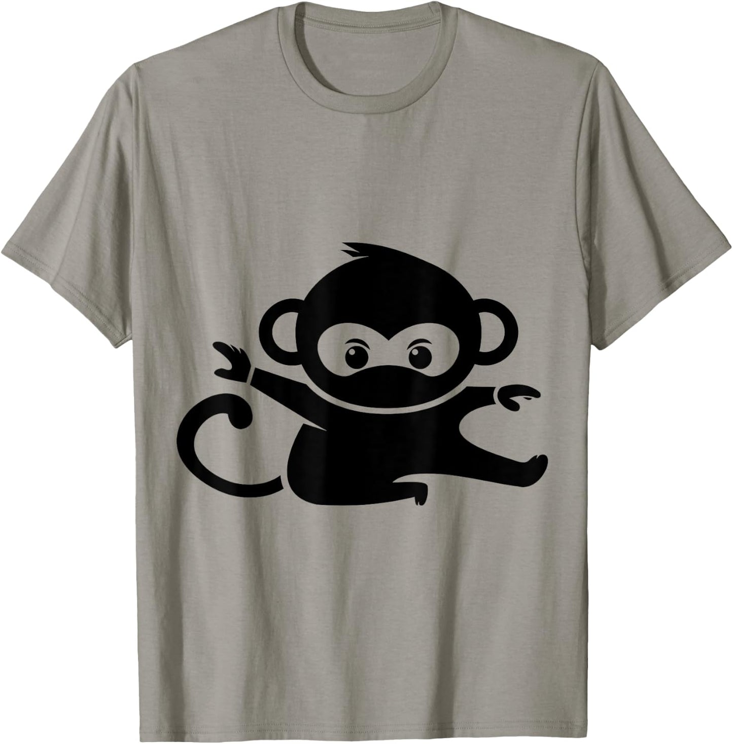 Ninja Monkey T-Shirt - T-Shirt | Sand
