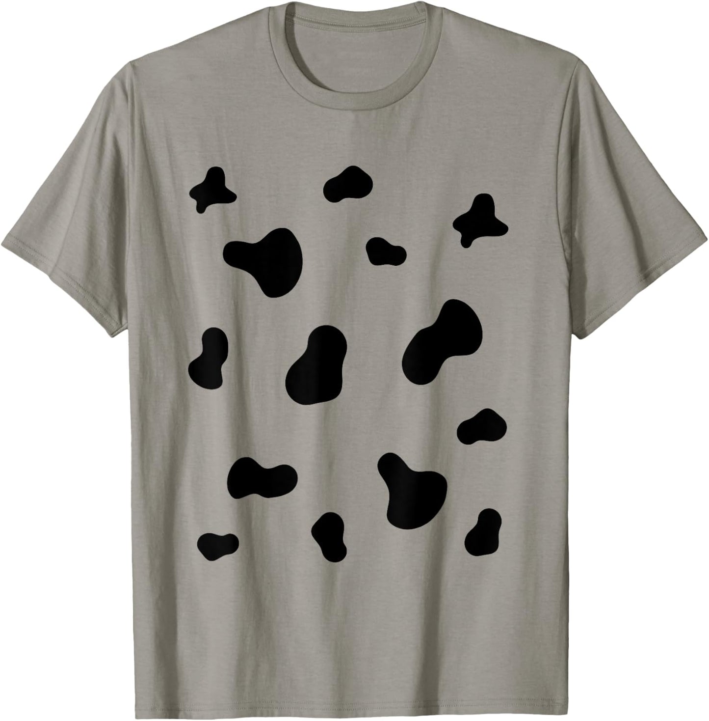 Cute Dalmatian Halloween Costume Dog Black Spots Pattern Men Women Kids T-Shirt - T-Shirt | Sand