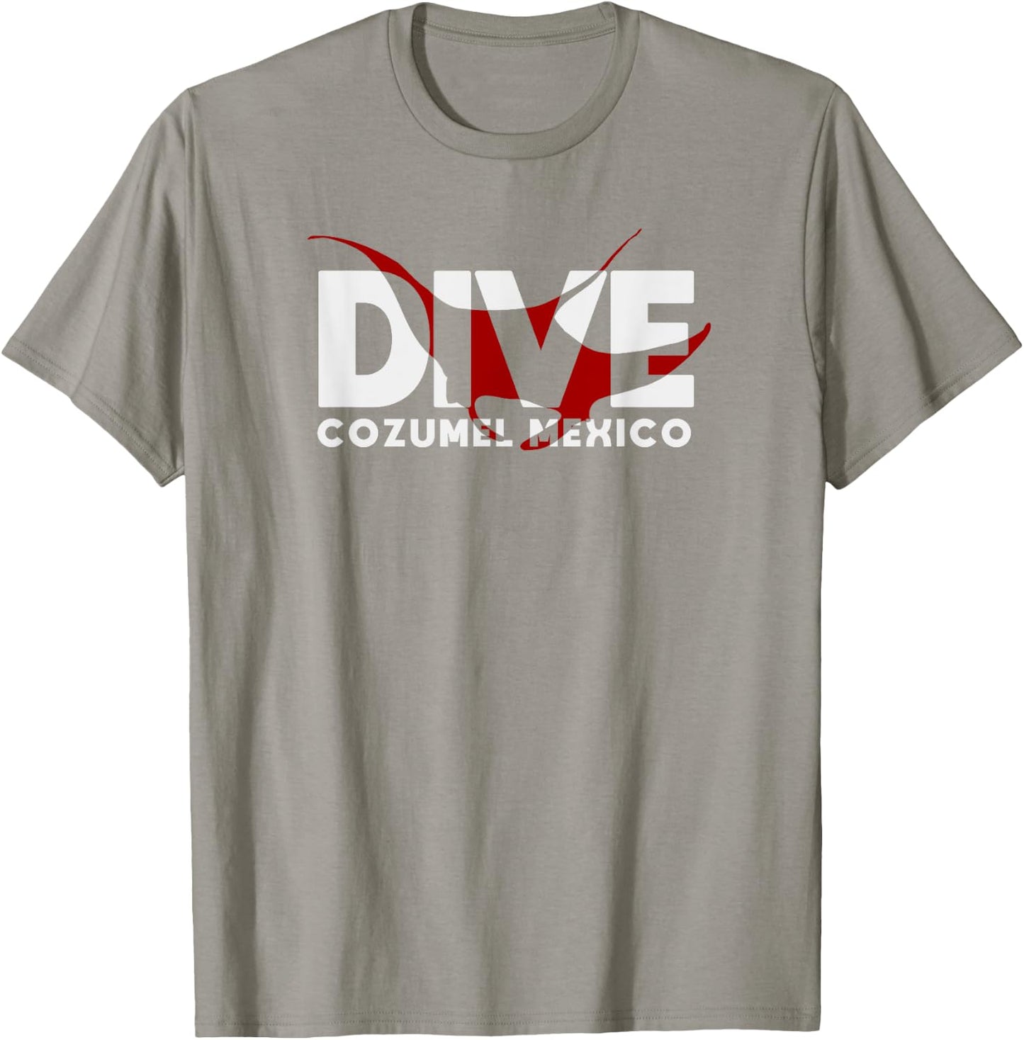 DIVE Cozumel Mexico SCUBA DIVING Diver Manta Ray T-Shirt - T-Shirt | Sand