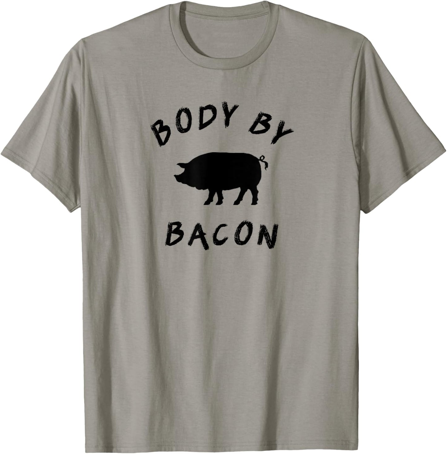 Body By Bacon T-Shirt - T-Shirt | Sand