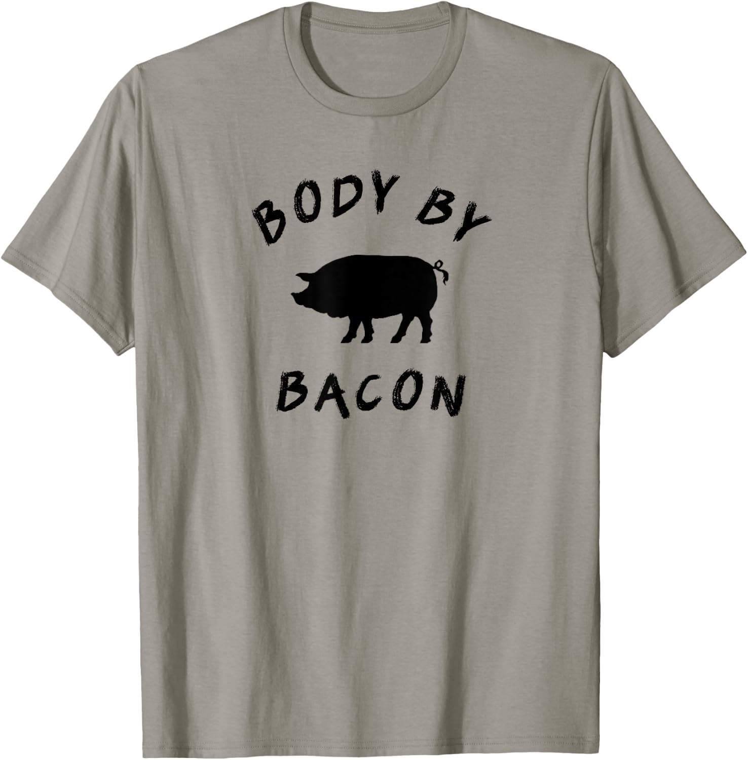 Body By Bacon T-Shirt - T-Shirt | Sand