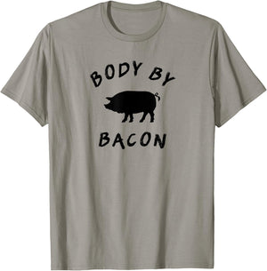 Body By Bacon T-Shirt - T-Shirt | Sand
