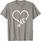 Love Cross Country Running T-Shirt - T-Shirt | Sand