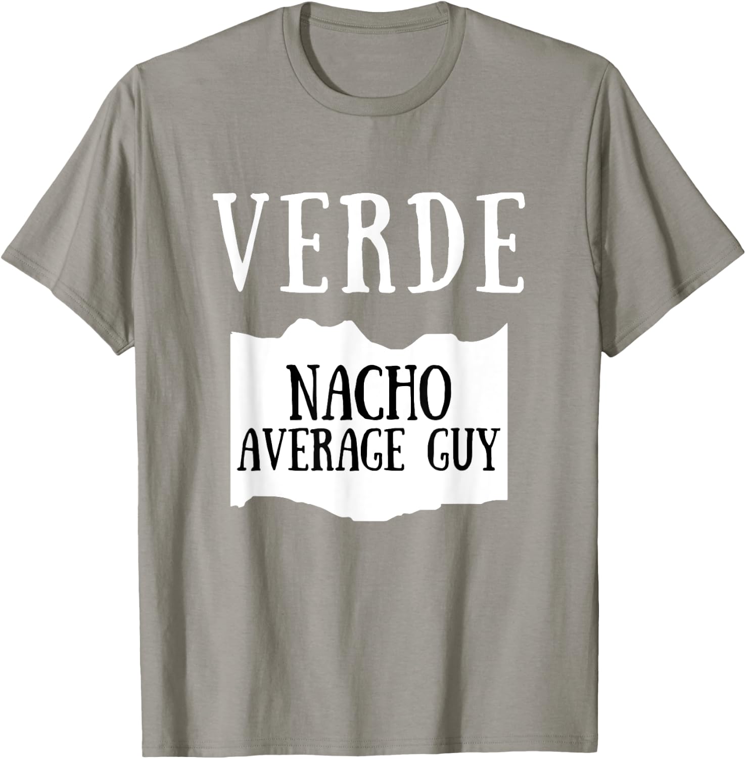 Nacho Average Guy Verde Hot Sauce Group Costume T-Shirt - T-Shirt | Sand