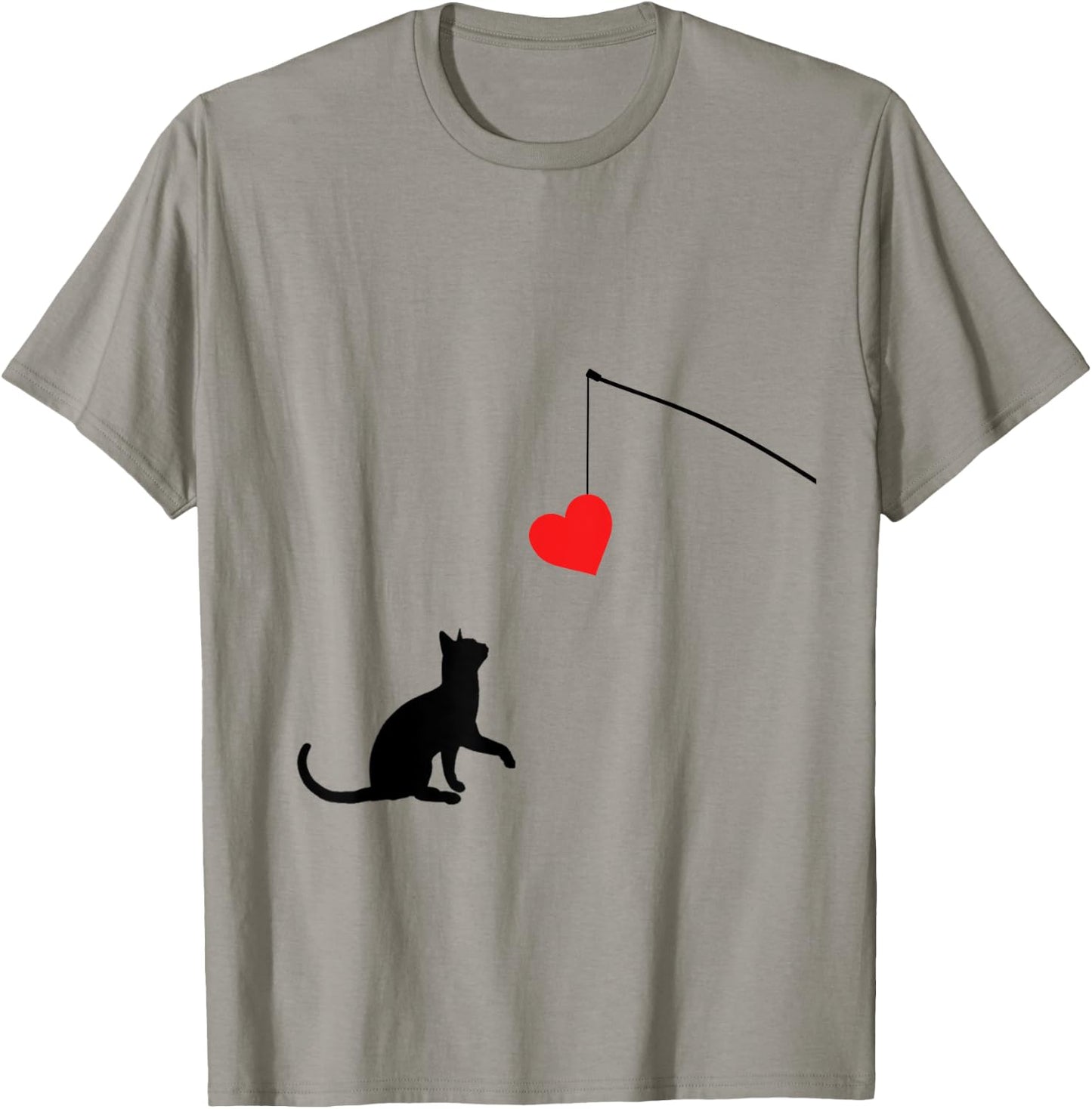 Cat toy Shirt Valentine's Day gifts or T-Shirt - T-Shirt | Sand