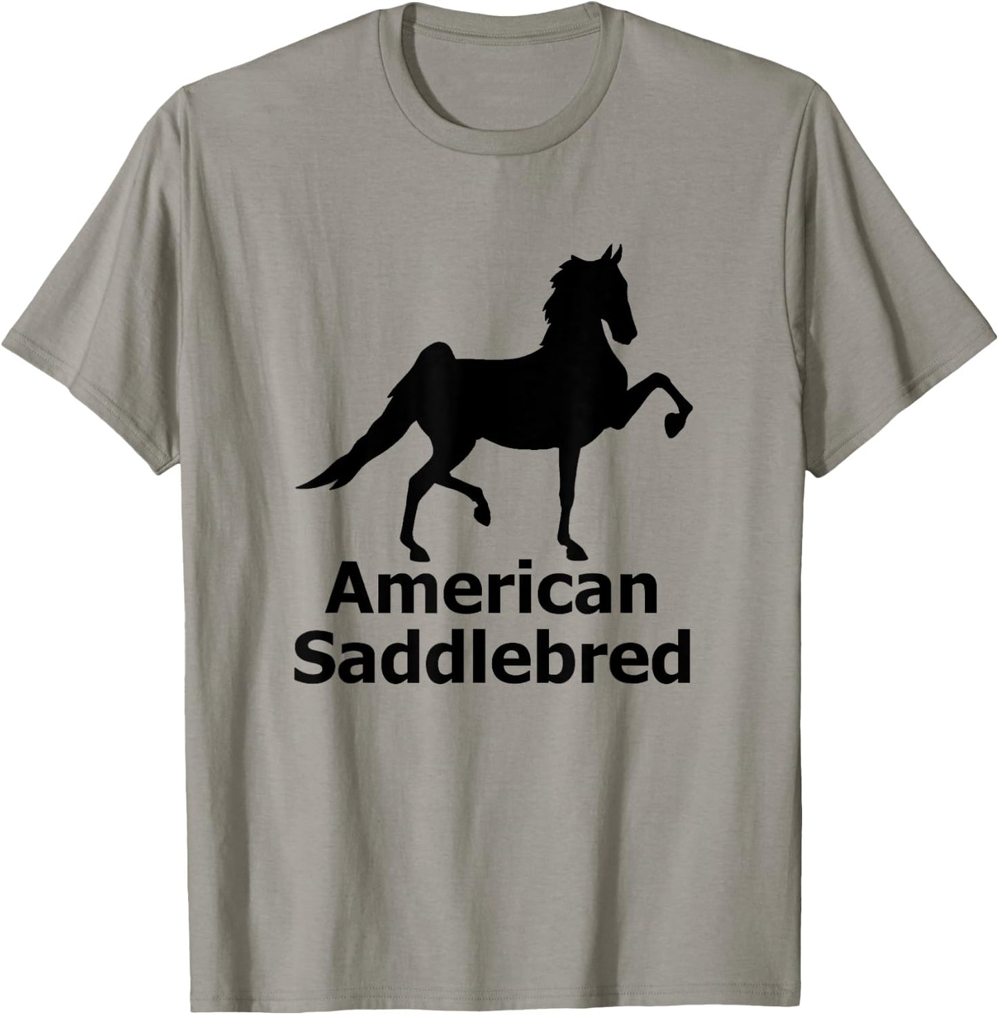 American Saddlebred Horse Training Gaited Horses Equitation T-Shirt - T-Shirt | Sand