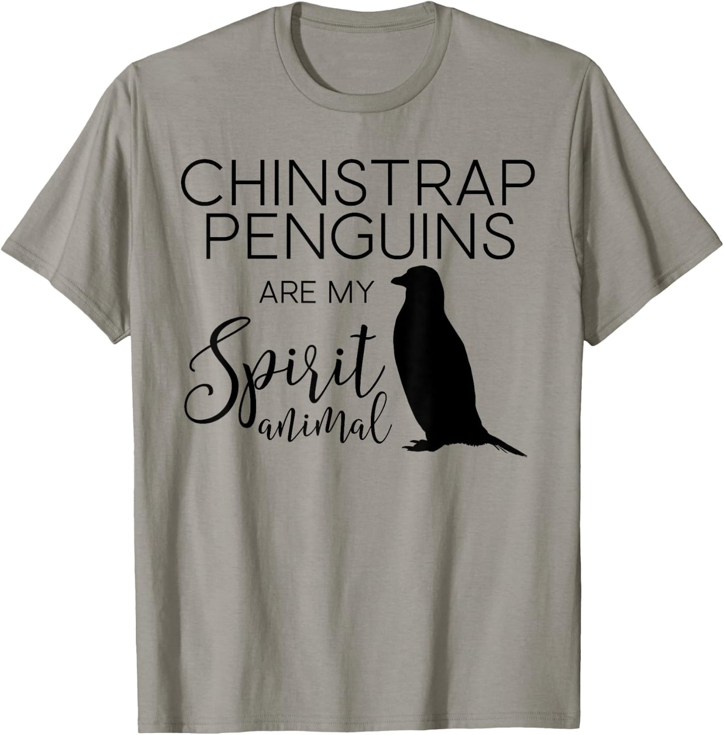 Chinstrap Penguin Spirit Animal J000378 T-Shirt - T-Shirt | Sand