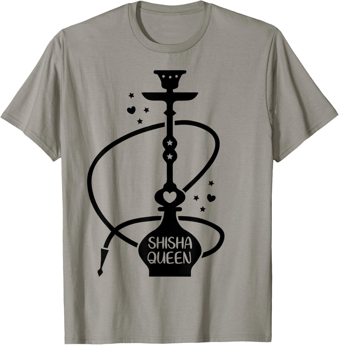 Hookah Lovers Shisha Queen T-Shirt - T-Shirt | Sand