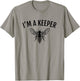 Honey Bee Apiarist Funny Beekeeping Beekeeper T-Shirt - T-Shirt | Sand