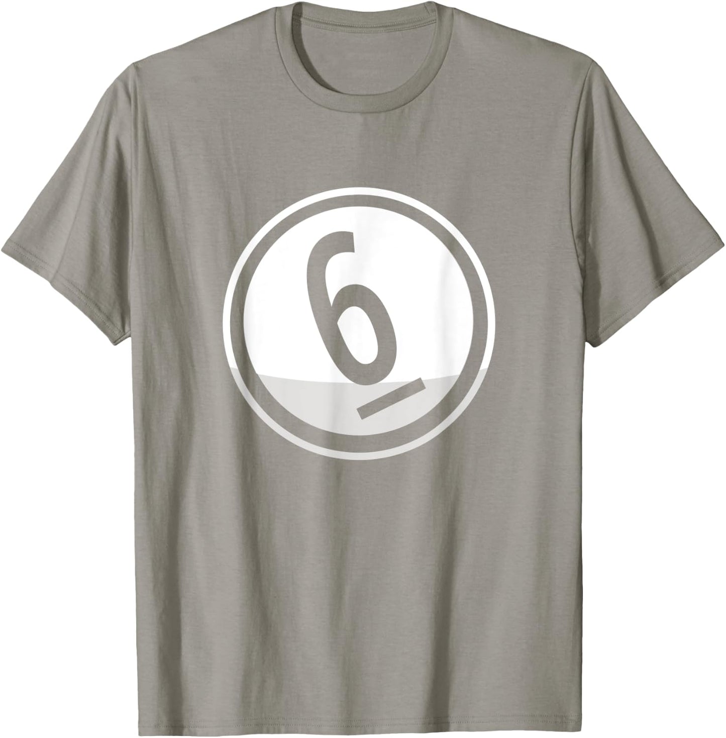 Matching Halloween Costume Set Billiard Balls 6 Ball Only T-Shirt - T-Shirt | Sand