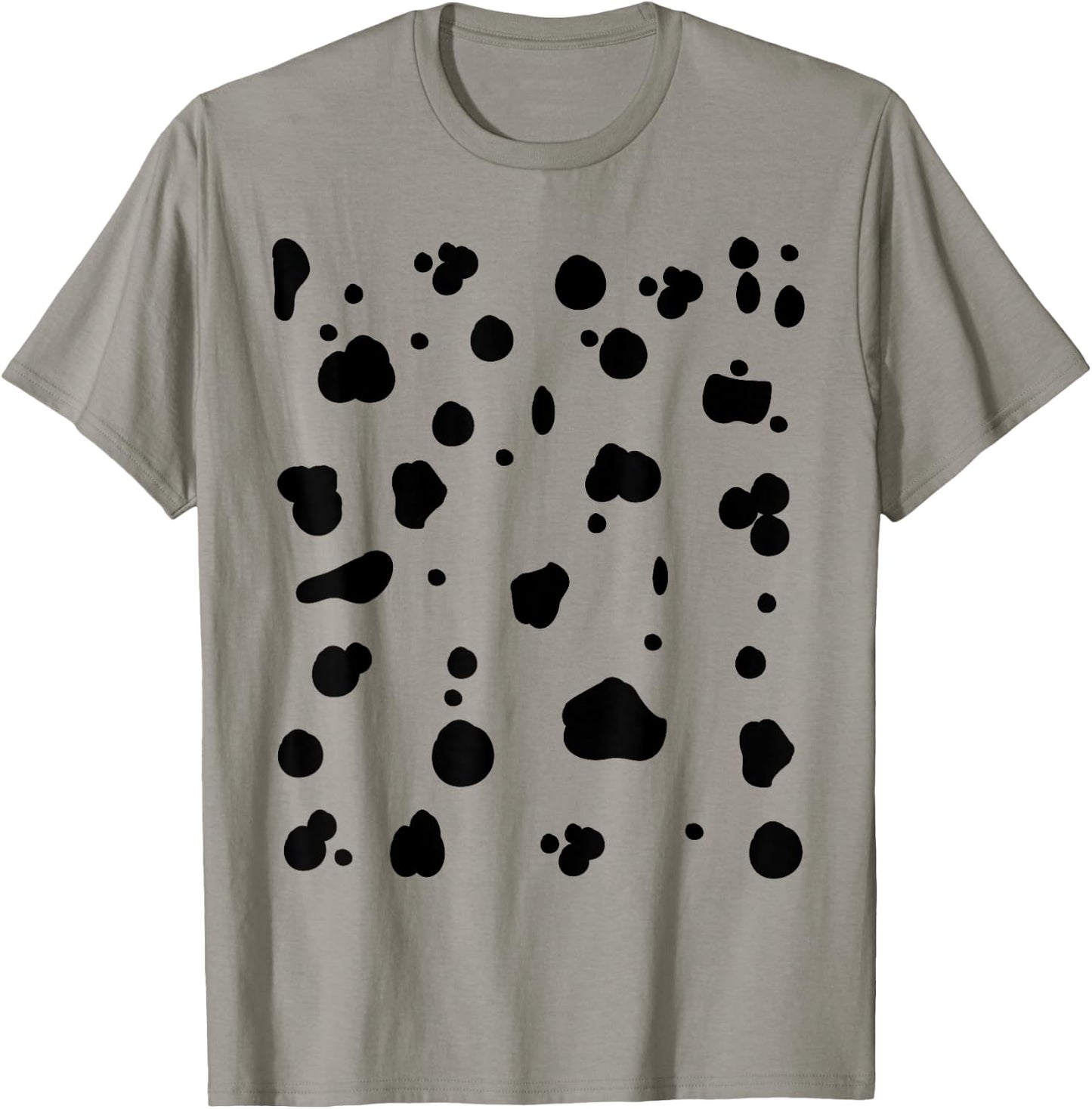 Dalmatian Dog Animal Halloween Costume Funny Gift Women Kids T-Shirt - T-Shirt | Sand