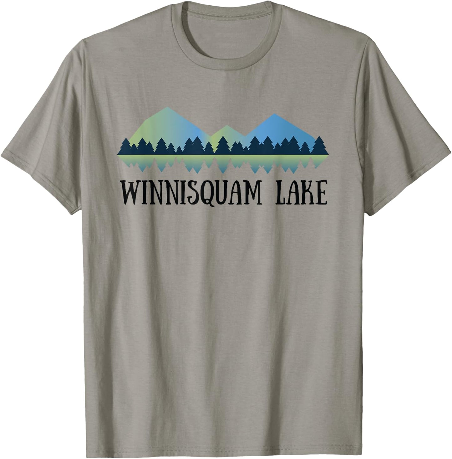 Winnisquam Lake NH T-Shirt - T-Shirt | Sand