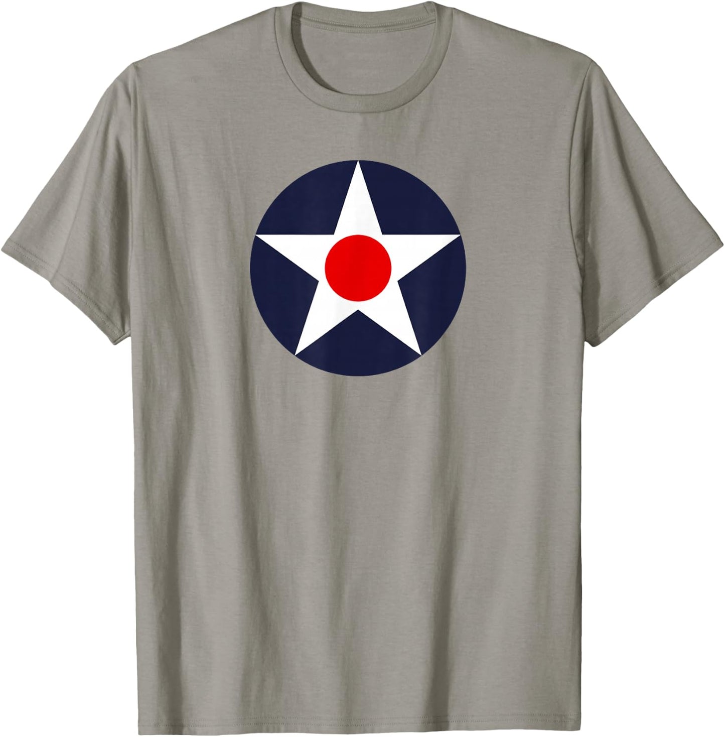 USA American Military Army Tank Airplane Roundel T-Shirt - T-Shirt | Sand