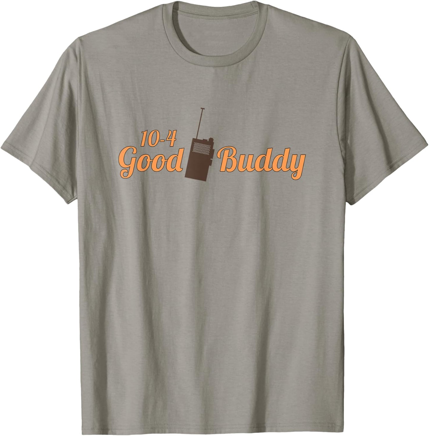 10-4 GOOD BUDDY CB Radio Semi Trucker Graphic T-Shirt - T-Shirt | Sand