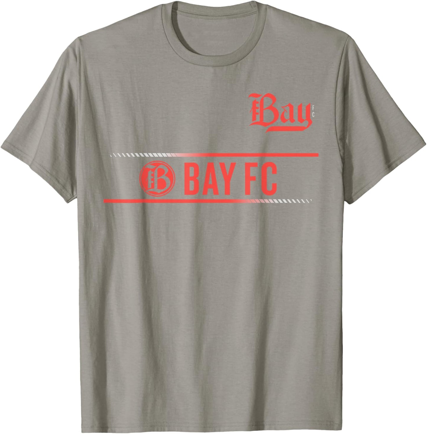 Officially Licensed Bay FC NWSL Soccer Apparel T-Shirt - T-Shirt | Sand
