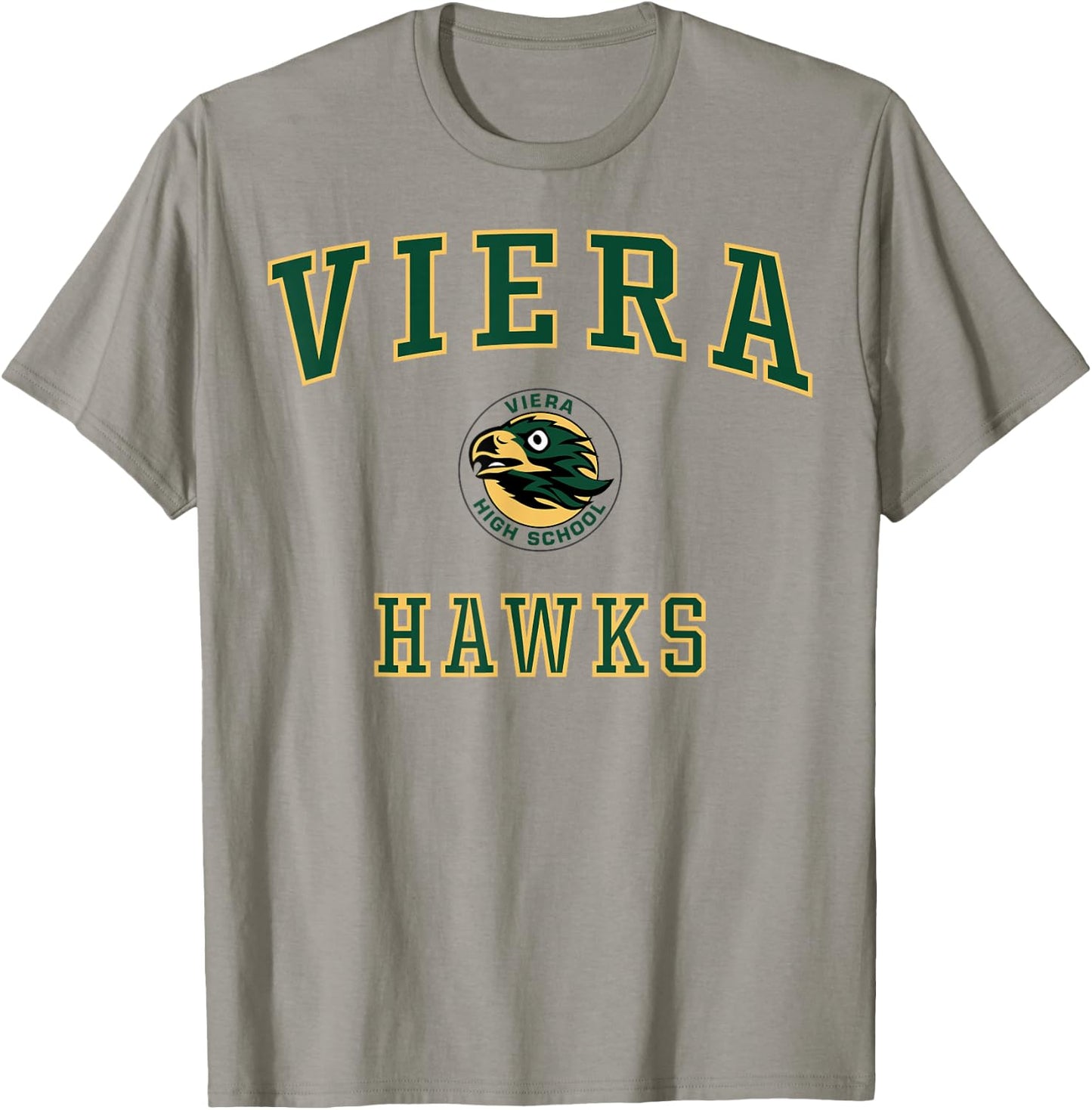 Viera High School Hawks C1 T-Shirt - T-Shirt | Sand
