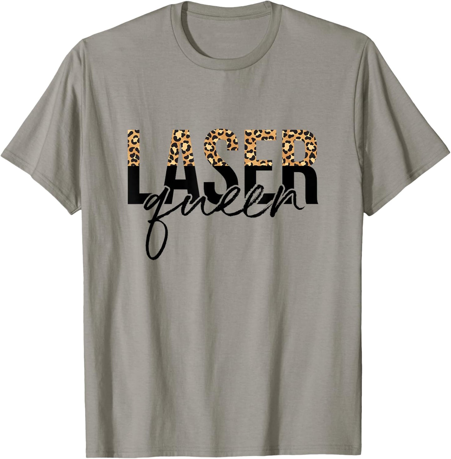 Laser Queen Hair Removal Aesthetician Laser Tech T-Shirt - T-Shirt | Sand