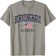 USA FLAG Stars & Stripes Birmingham Alabama T-Shirt - T-Shirt | Sand