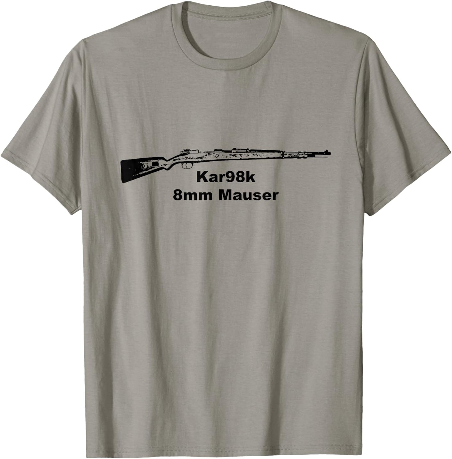 Kar98k Shirt, WWII WW2 Mauser Kar 98 Germany T-Shirt - T-Shirt | Sand
