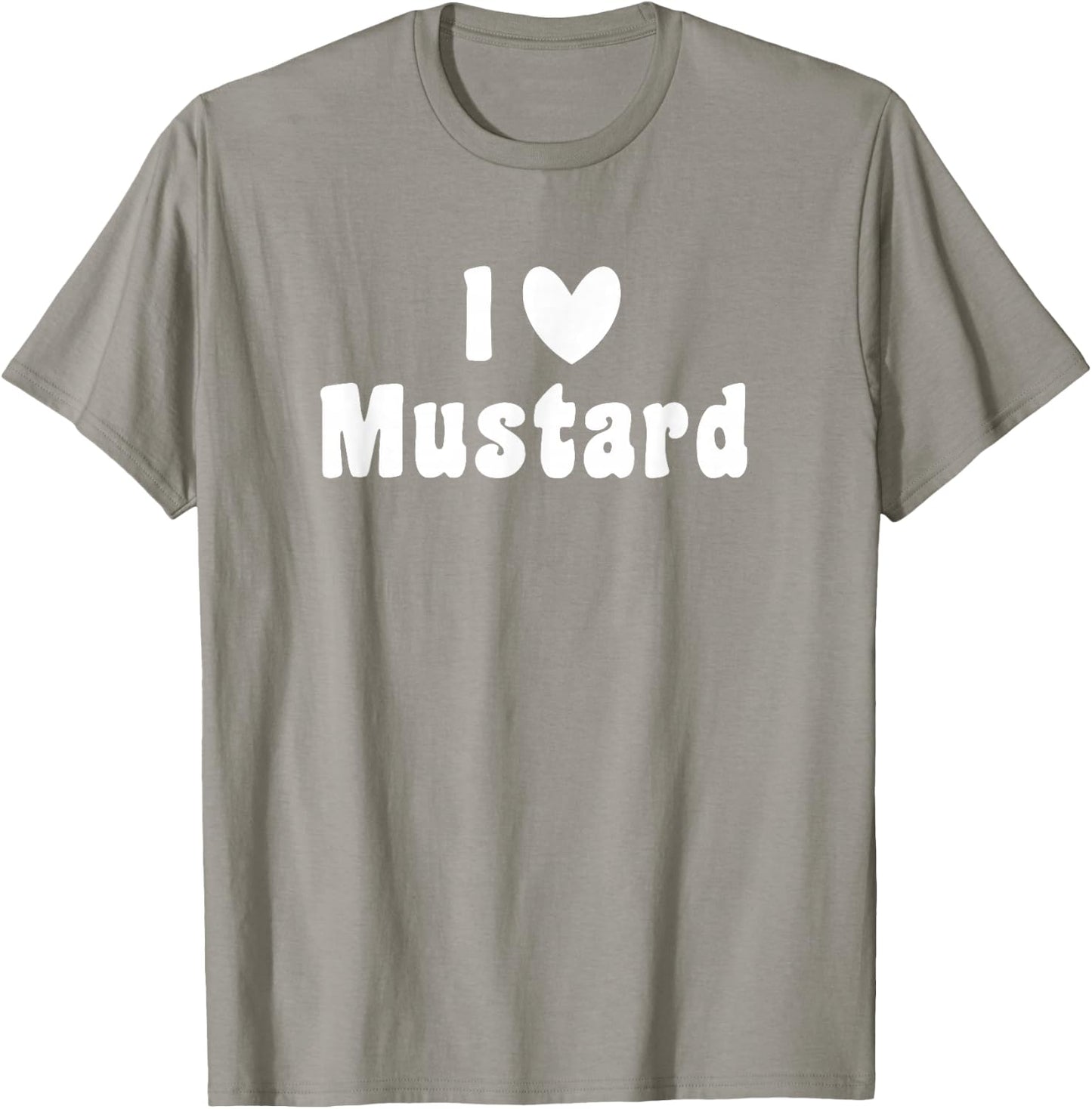 I love mustard bottle summer barbeque funny halloween shirt T-Shirt - T-Shirt | Sand