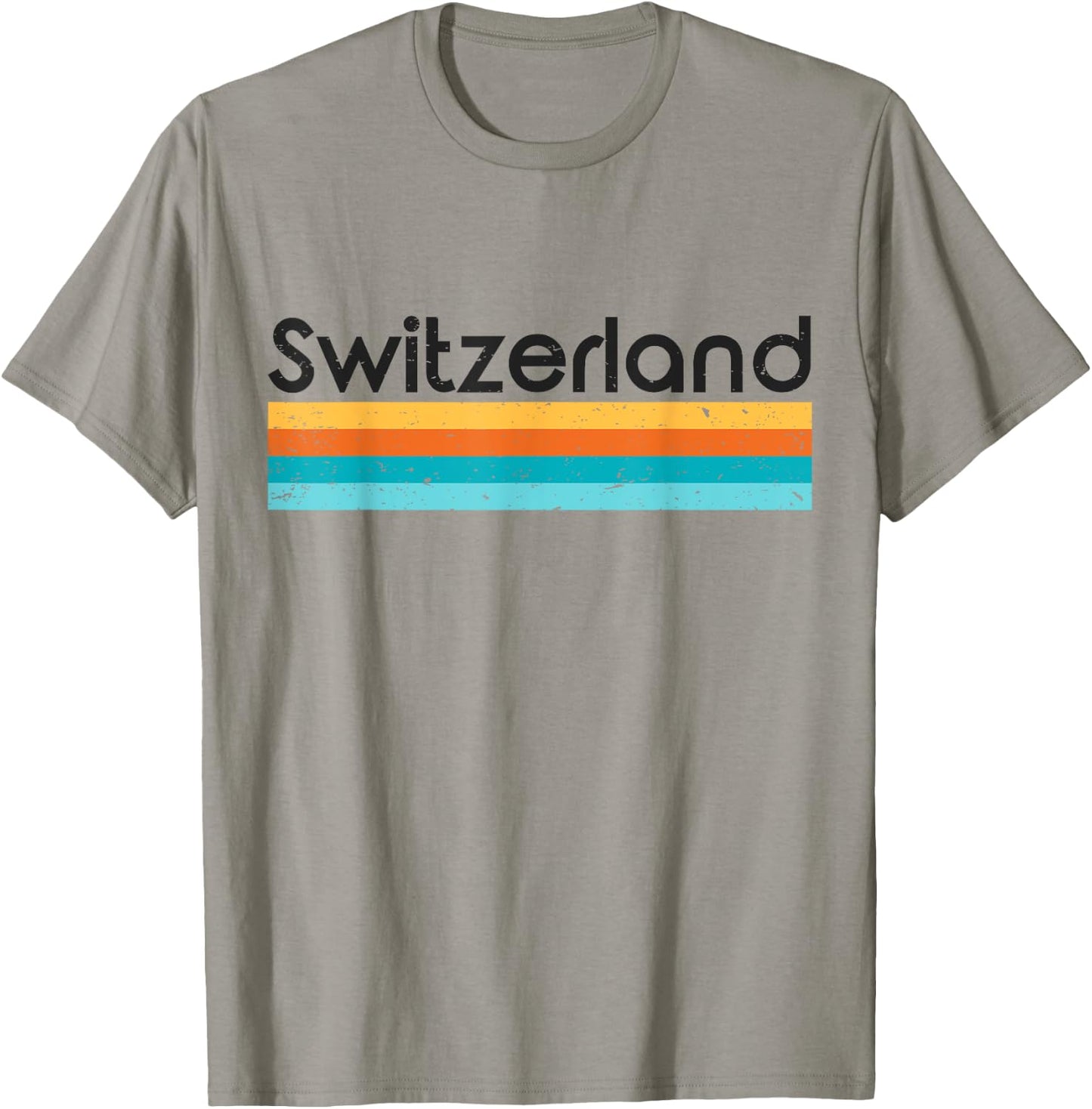Vintage Switzerland Retro Design T-Shirt - T-Shirt | Sand