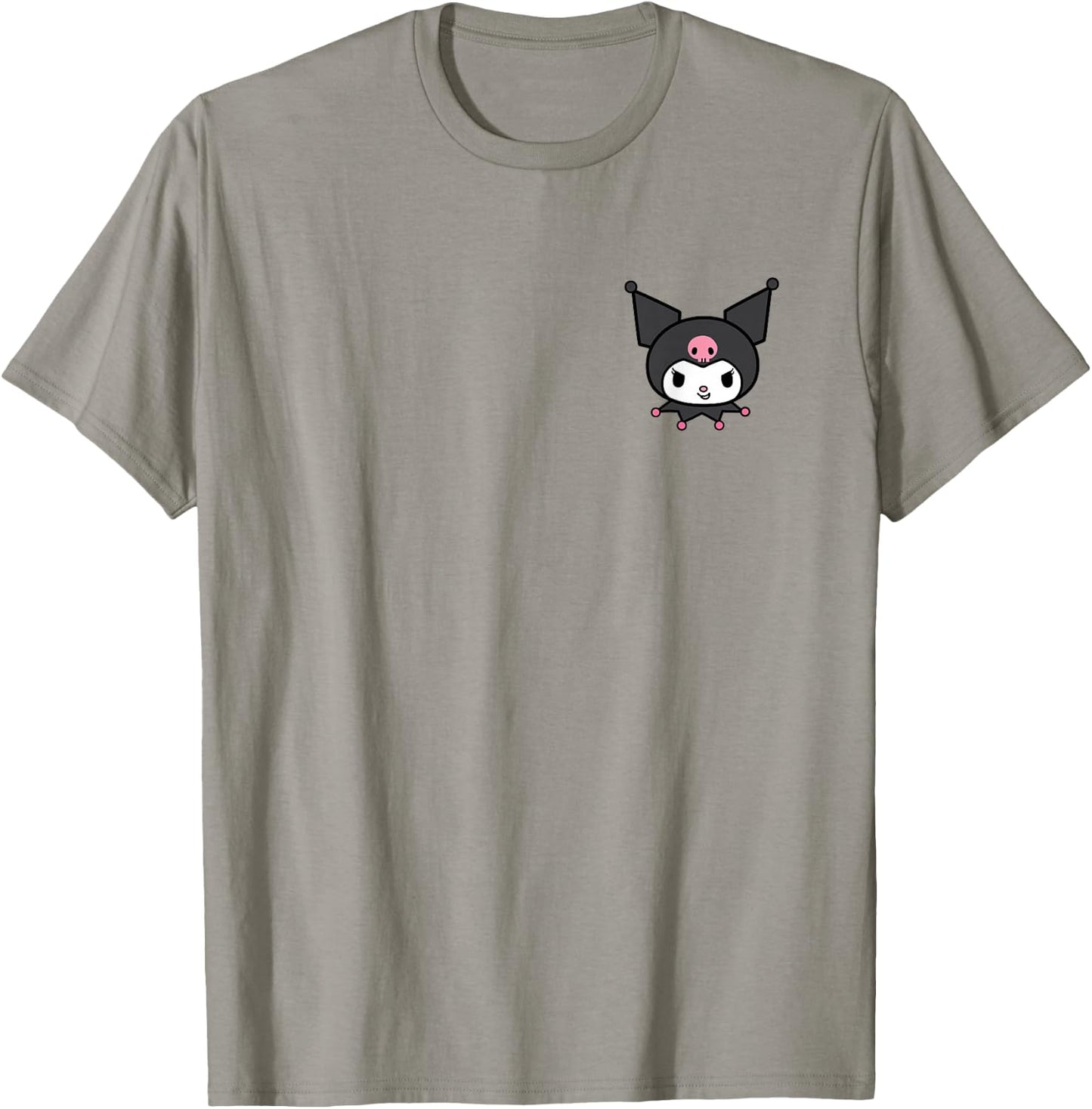 Sanrio Kuromi Front and Back Logo Shirt T-Shirt - T-Shirt | Sand