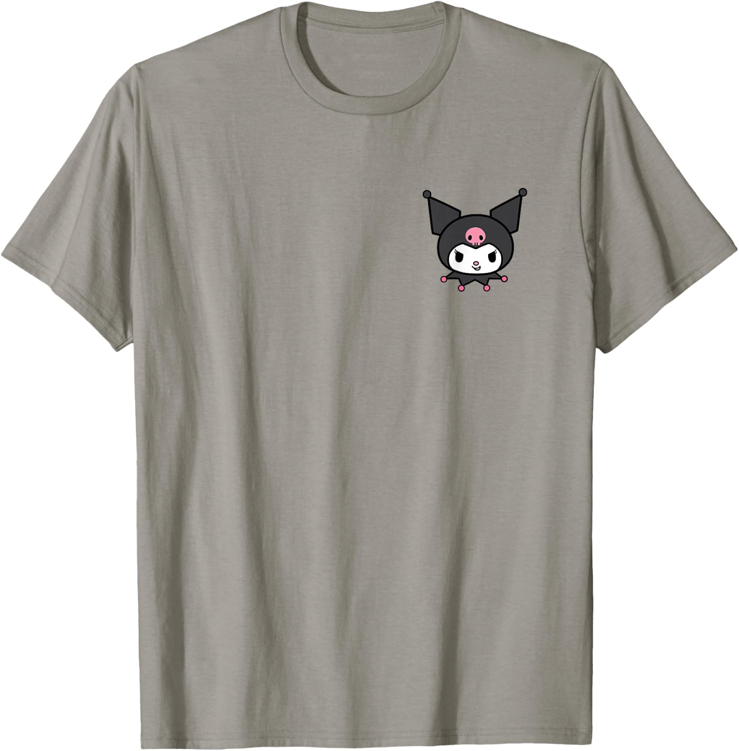 Sanrio Kuromi Front and Back Logo Shirt T-Shirt - T-Shirt | Sand