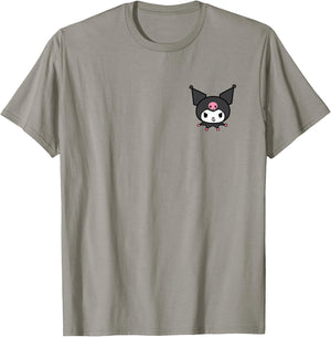 Sanrio Kuromi Front and Back Logo Shirt T-Shirt - T-Shirt | Sand
