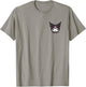 Sanrio Kuromi Front and Back Logo Shirt T-Shirt - T-Shirt | Sand