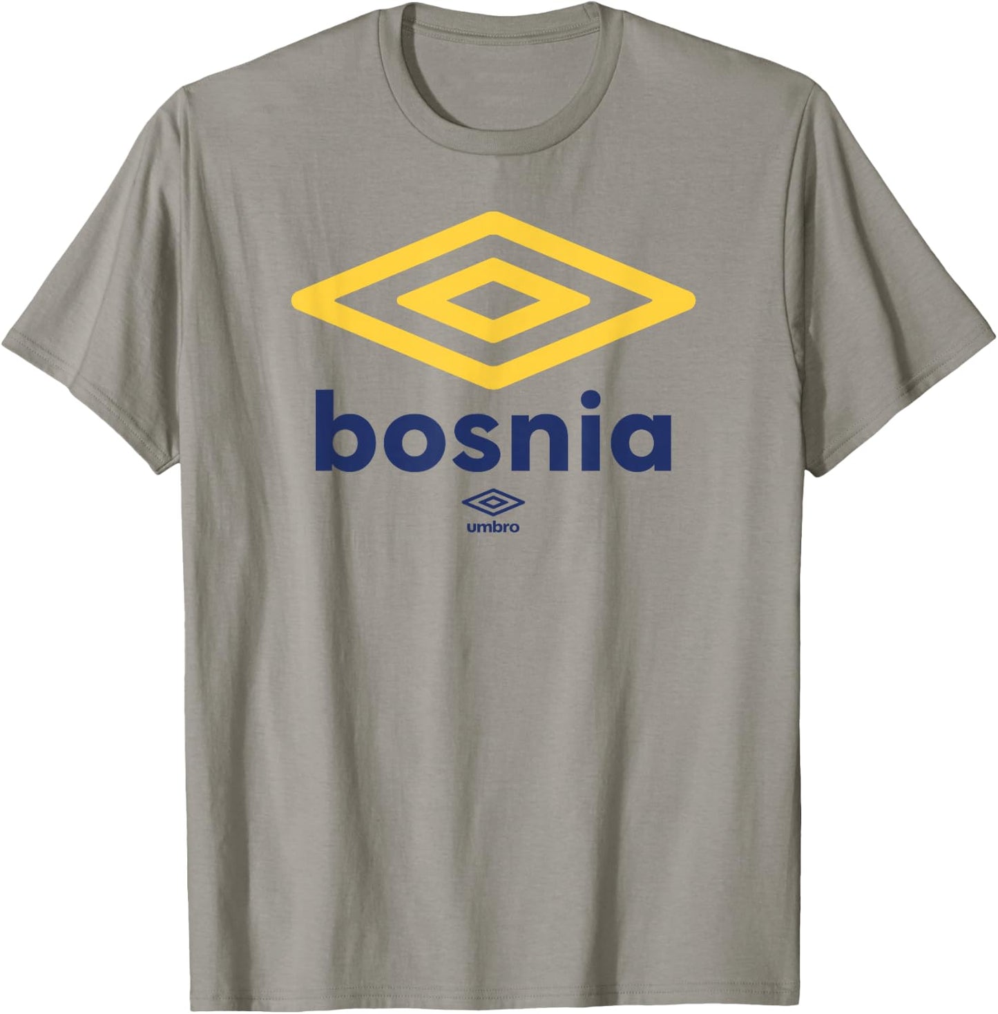 Umbro International Soccer Diamond Bosnia Logo T-Shirt - T-Shirt | Sand