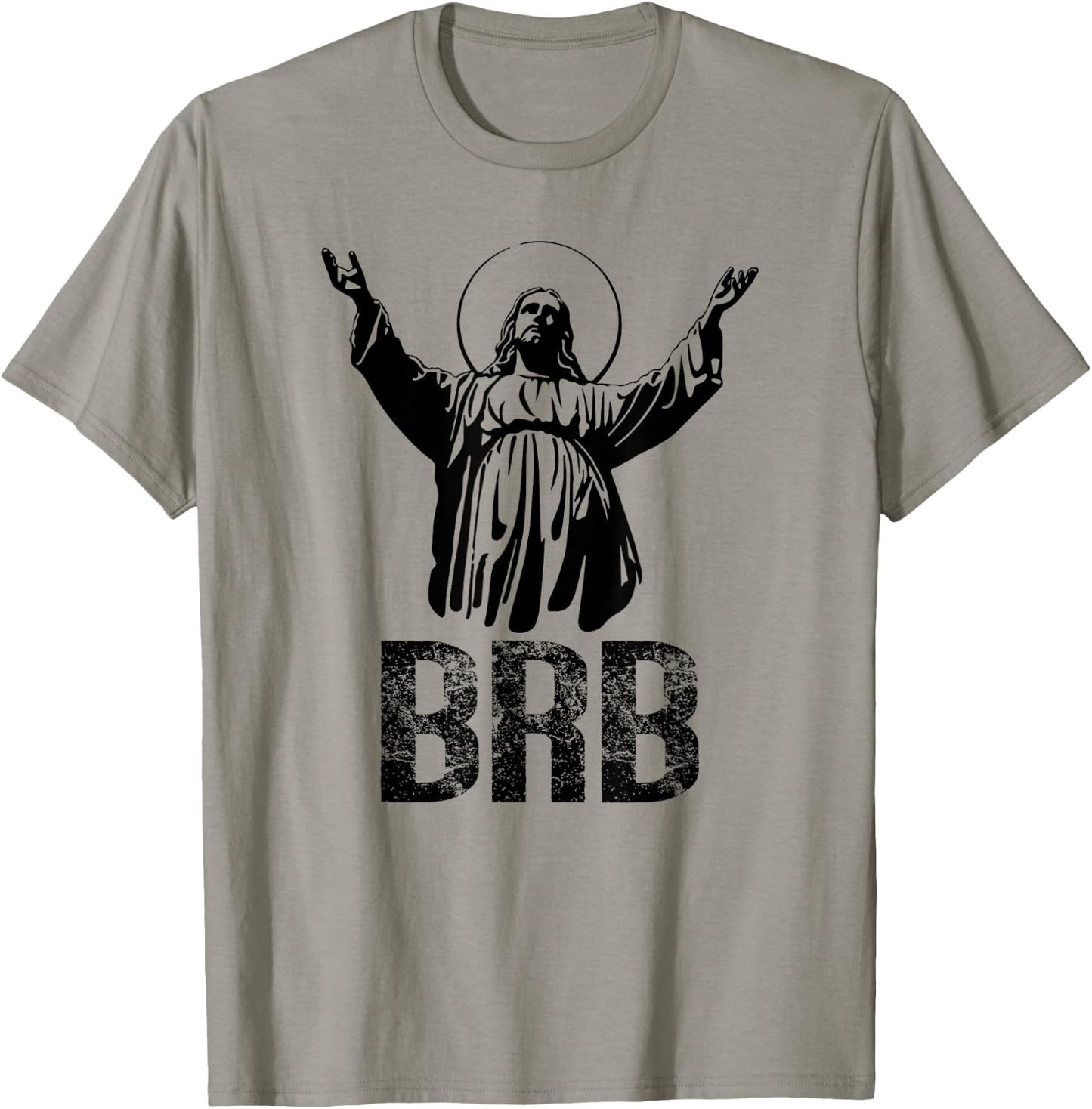 BRB JESUS | Cute & Gift S000125 T-Shirt - T-Shirt | Sand