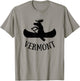Vermont | Moose Canoe Vacation t Shirt T-Shirt - T-Shirt | Sand