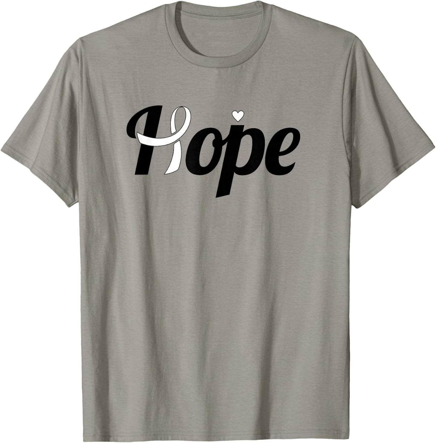 Hope - Lung Cancer Shirt Gift Lung Cancer Support T-Shirt - T-Shirt | Sand
