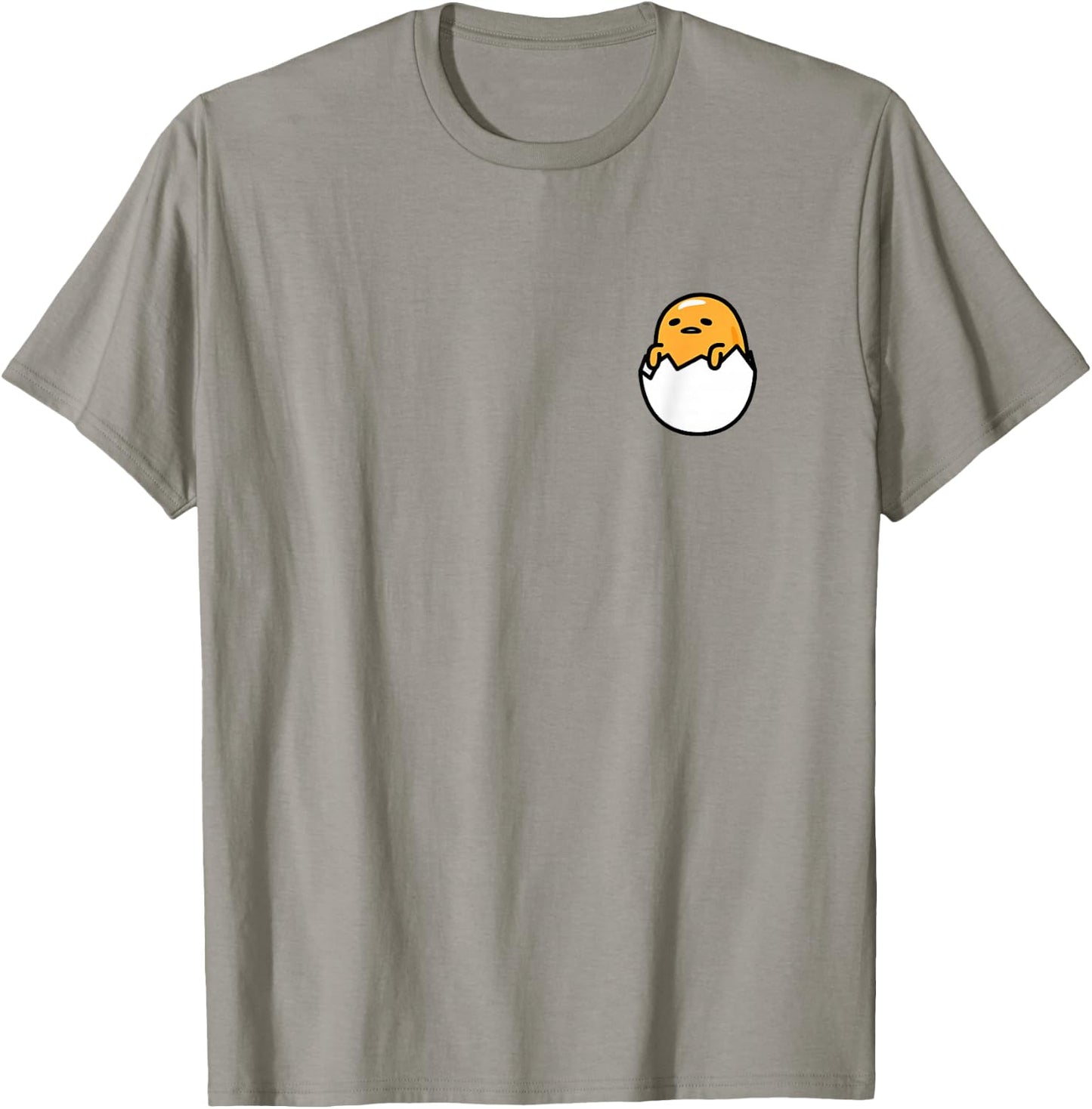 Gudetama Front and Back Logo Shirt T-Shirt - T-Shirt | Sand