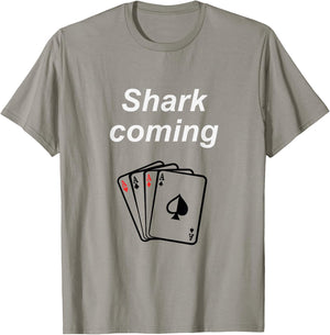 Card Shark T-Shirt - T-Shirt | Sand