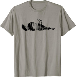 ATTICUS Brush Bird T Shirt (Black Print) T-Shirt - T-Shirt | Sand