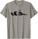 ATTICUS Brush Bird T Shirt (Black Print) T-Shirt - T-Shirt | Sand