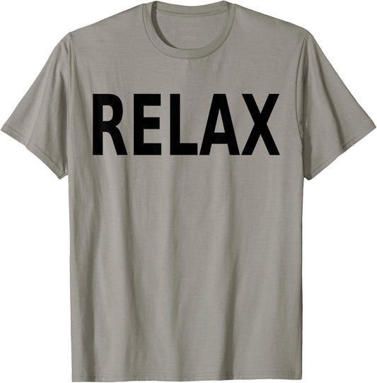 Relax Retro 80s Party T-Shirt - T-Shirt | Sand