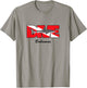 Certified Fish Scuba Dive Reef Shark Bahamas T-Shirt - T-Shirt | Sand